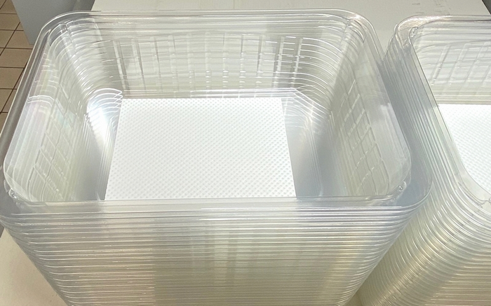 Buvard alimentaire en barquette plastique